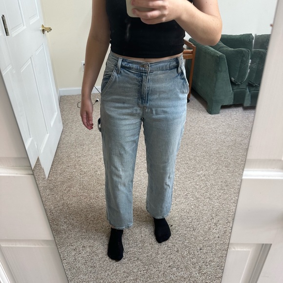 target size 6 light wash jeans - Picture 2 of 4